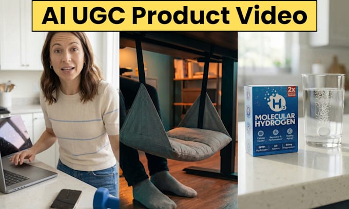 create realistic ai ugc video ads for your product