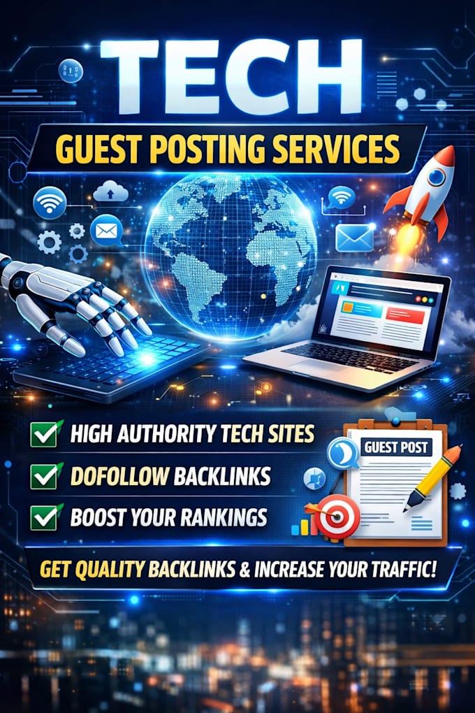 write SEO optimized tech blog posts for your website