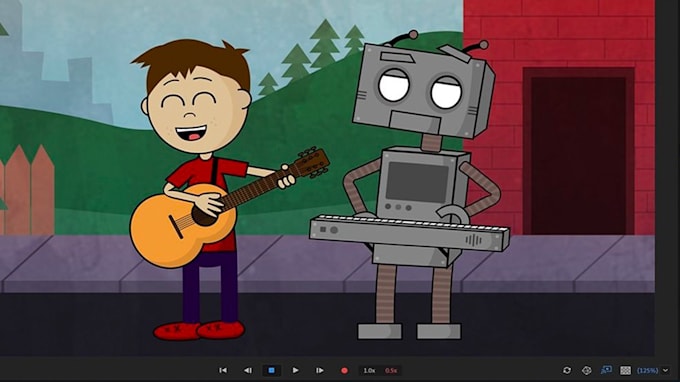 create a realistic adobe character animator puppet