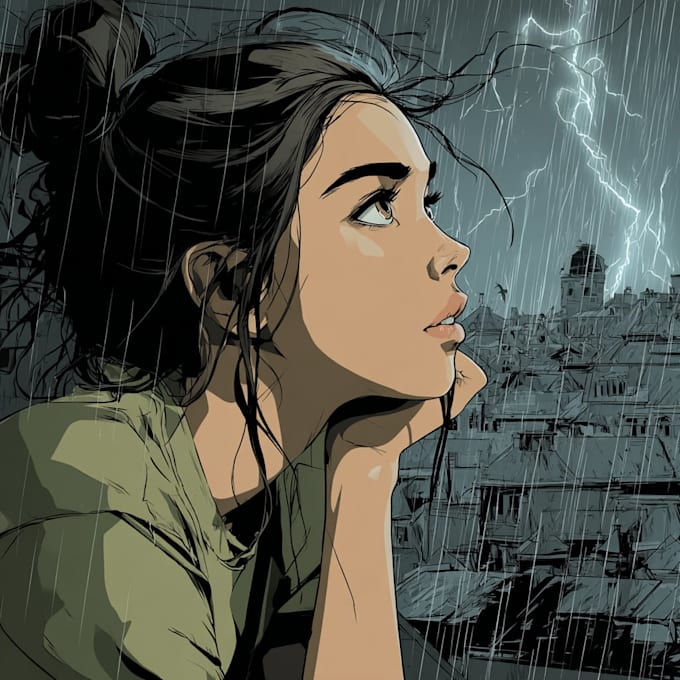 draw extraordinary comic strip for you