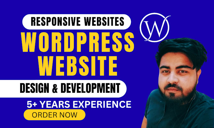 design and develop a responsive wordpress website