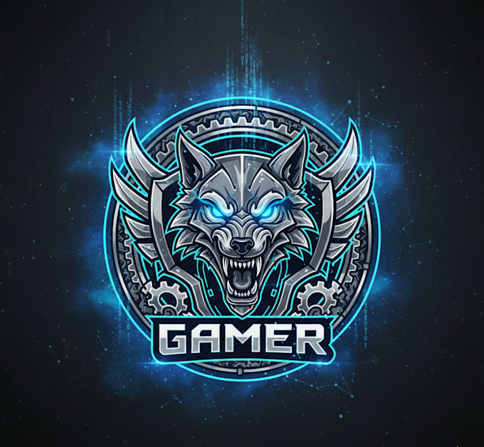 design a bold and dynamic gaming logo for your brand
