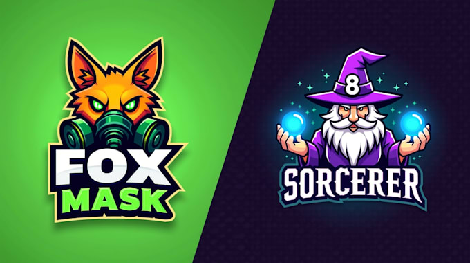 make a high quality fox mask logo design in 12 hours