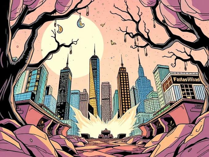 color your comic page or comic cover