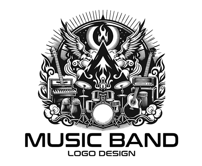 make professional band logo for all genre