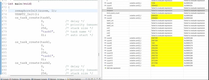 develop stm32 firmware, device drivers, and custom rtos in c