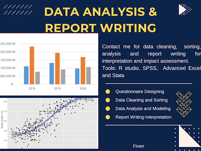 data analysis and visualization with r, excel, python and r