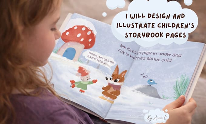 design  children story books