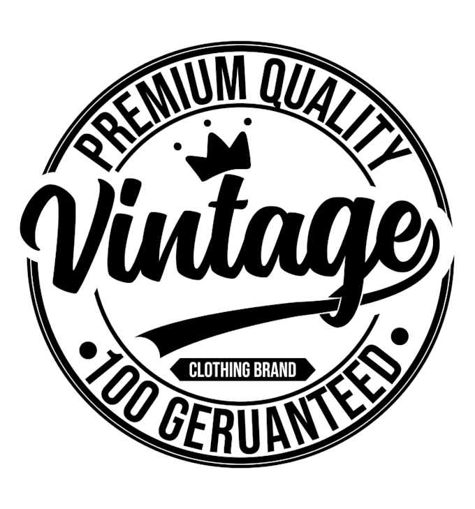 design a retro vintage logo