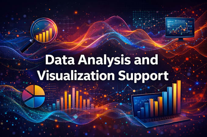 analyze your data and visualizations using python