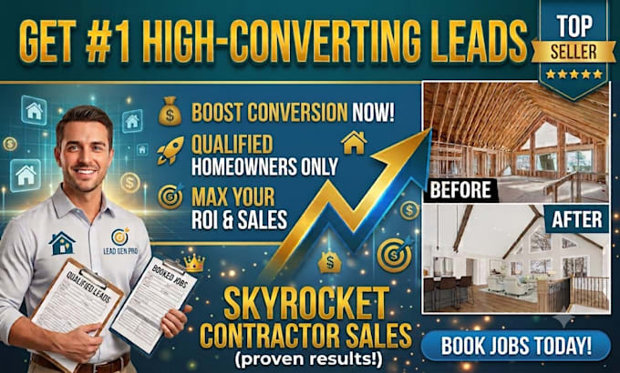 high converting lead generation for home renovation contractors