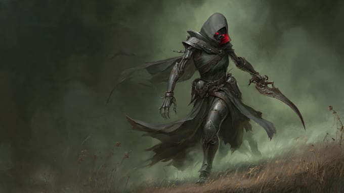 paint your dark fantasy creature