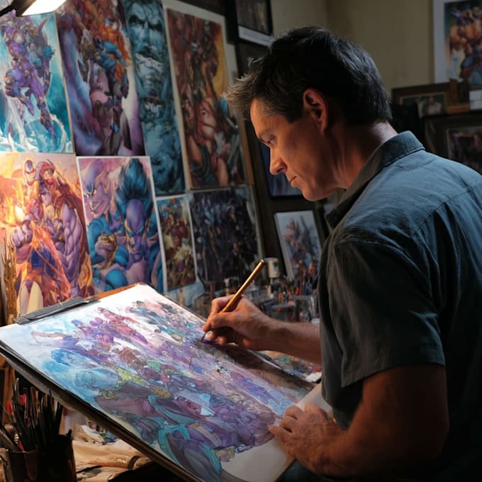 comic book professional artist