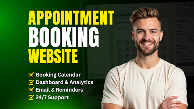 build a custom appointment booking system website