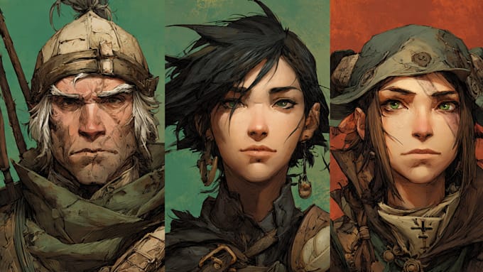 design a character or an illustration