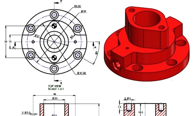 Do 3d cad design 3d product design in fusion 360 solidworks, cnc for 3d ...