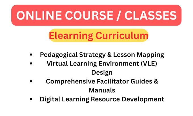 create your online lesson plans and elearning curriculum