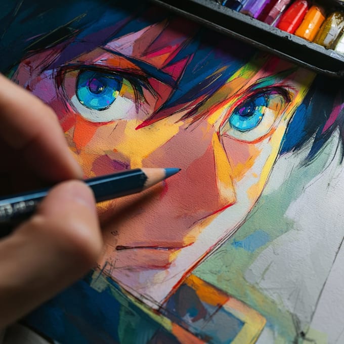 create awesome anime art