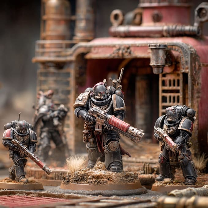 print and paint your miniatures warhammer 40k, action figure