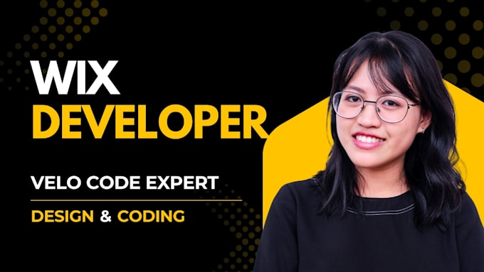 develop custom wix velo code, dynamic pages, database  fix wix API integration