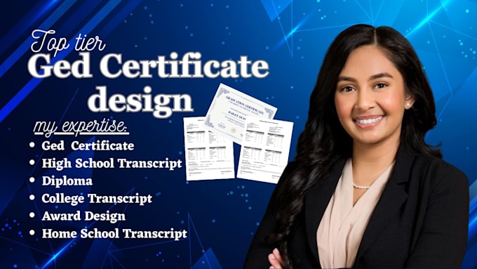Design urgent university college transcript, high school diploma ...