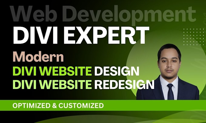 be your divi theme specialist for design, redesign, and customization