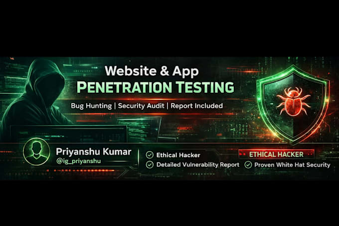 perform professional web application penetration testing and bug hunting