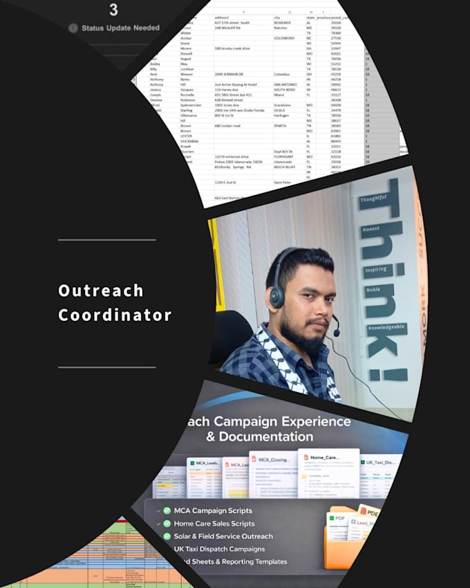 manage your cold calling and outreach operations