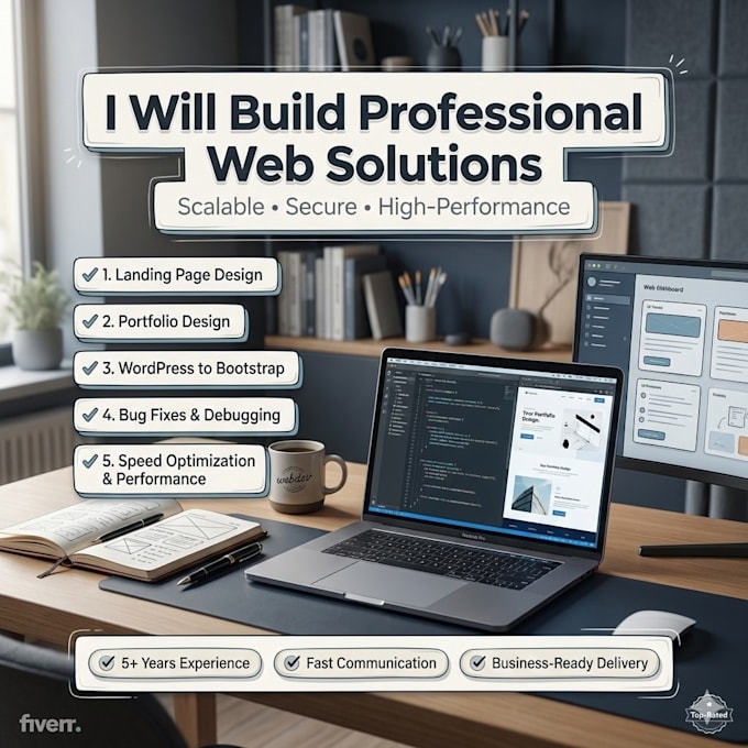 convert figma to html, xd to html, psd to html responsive bootstrap 5