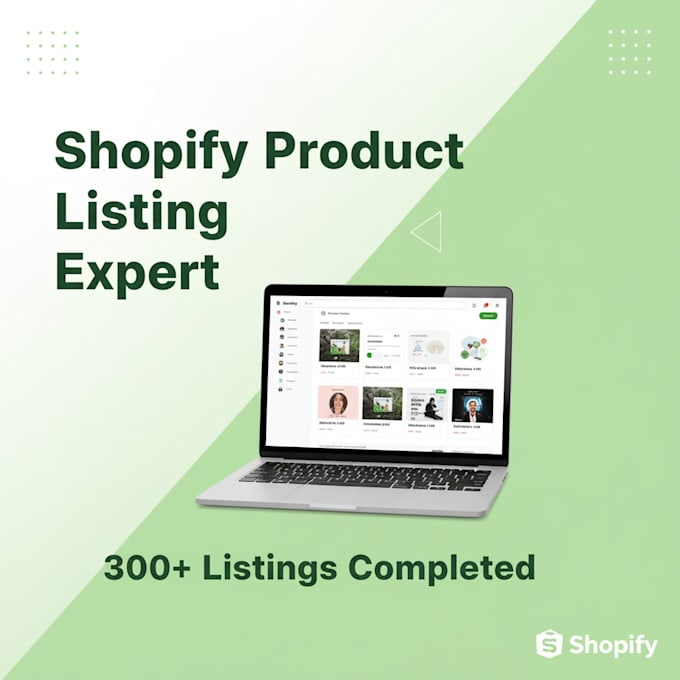 create and optimize shopify product listings for your store