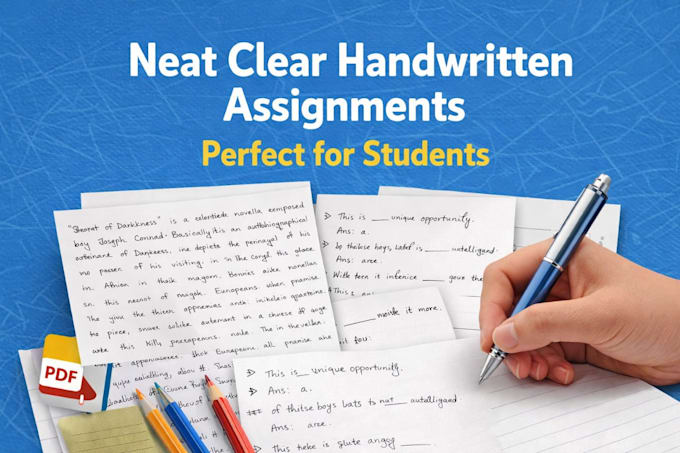 convert handwritten notes into pdf