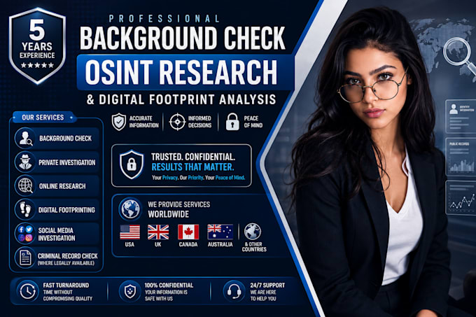 do professional private investigator and background check services