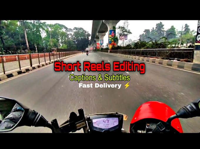 edit short reels with captions