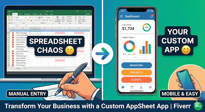 build a custom google appsheet mobile app for your business