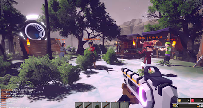 create your multiplayer shooting game