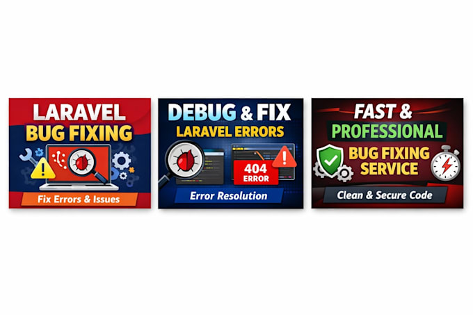 fix laravel bugs, errors, and issues professionally