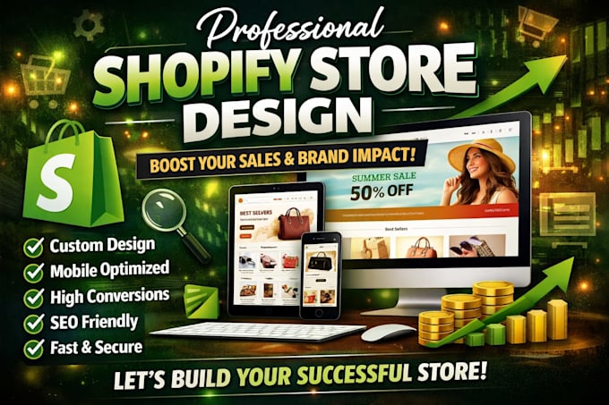 design profitable shopify store