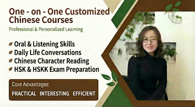 be your professional native chinese mandarin tutor
