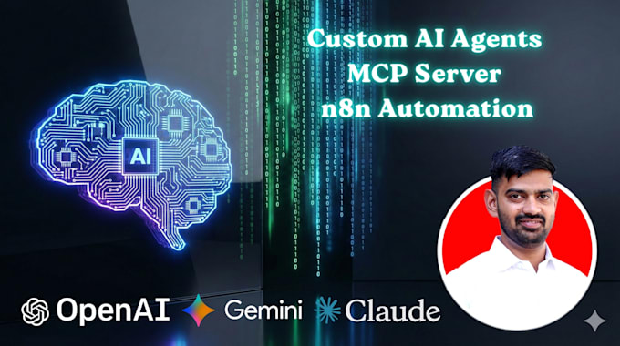 build custom ai agents, mcp servers, and n8n business automations