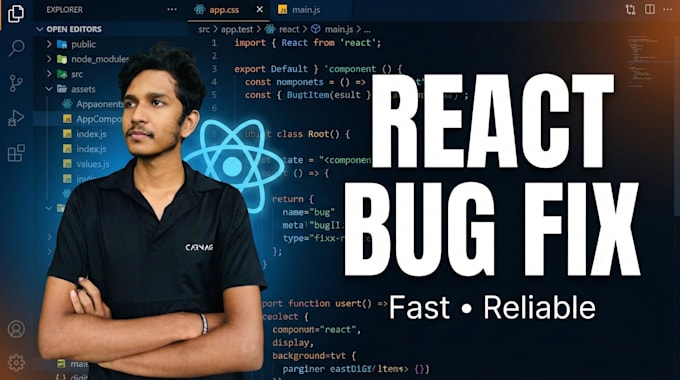 fix bugs and errors in your react website