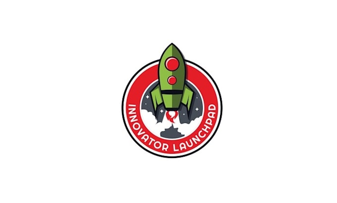design professional innovator launch pad logo