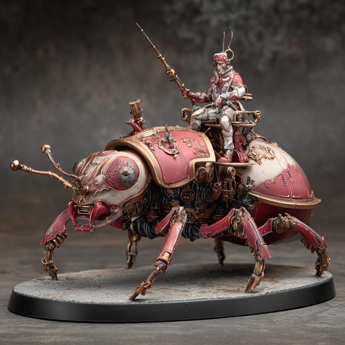 draw your warhammer 40k and fantasy miniatures