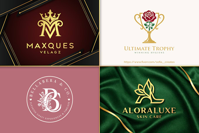 create modern minimalist luxury business logo design