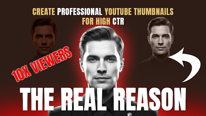 make high CTR youtube thumbnails