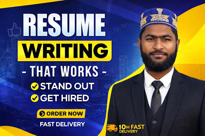 provide professional resume writing ats friendly CV service
