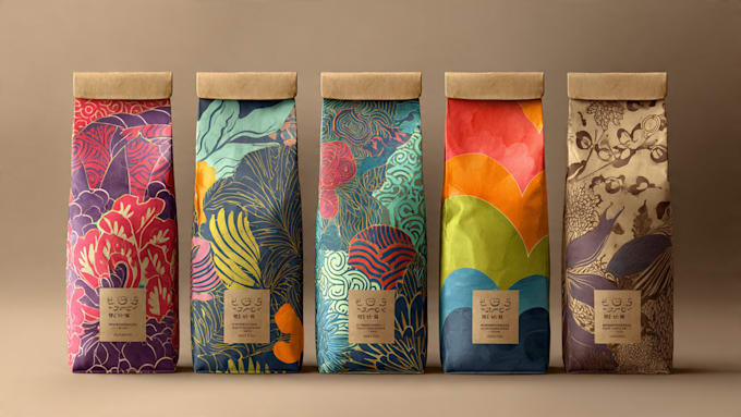 do coffee packaging, coffee bag, tea packaging, label design
