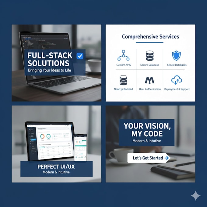 develop scalable mern and nextjs full stack web app