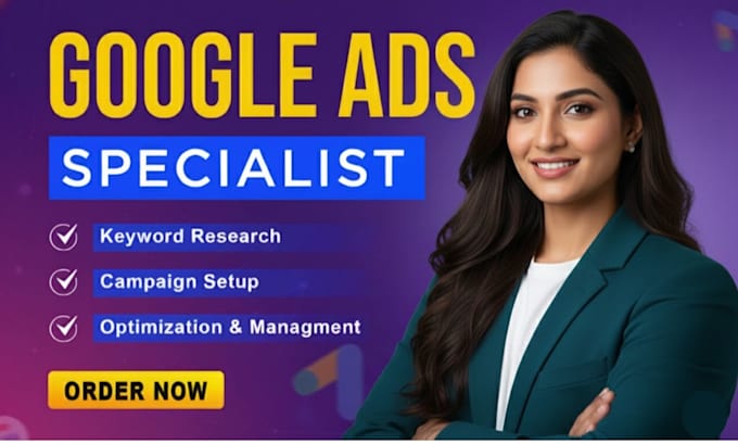 setup and manage google ads adwords PPC campaigns