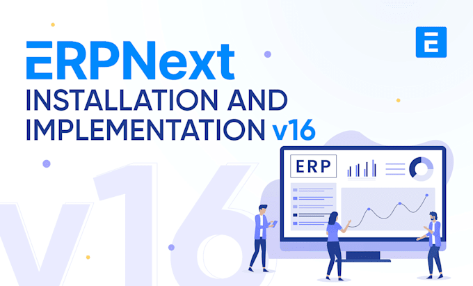 implement erpnext for business with full setup and training