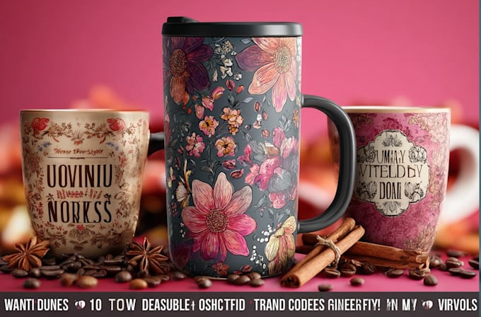 create custom coffee mug or cup designs